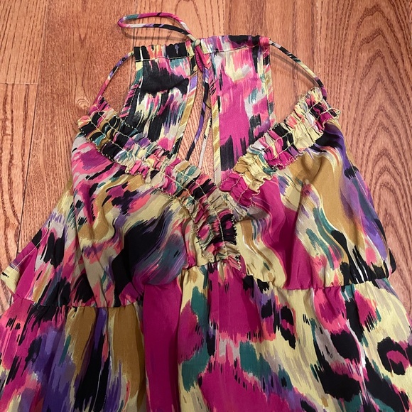 Fun Colorful Babydoll Tank Top - Picture 2 of 3